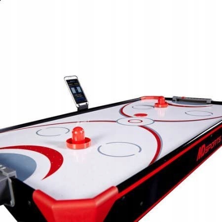 Duży CYMBERGAJ 111cm AIR HOCKEY + PING PONG Stół 2w1