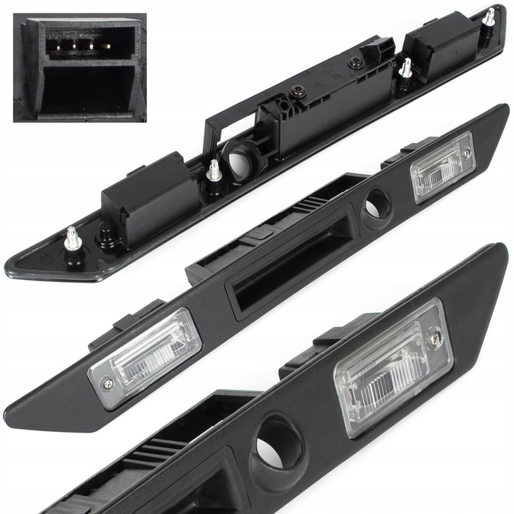 KLAMKA BLENDA MIKROSTYK KLAPY AUDI A3 A4 A5 A6 A8