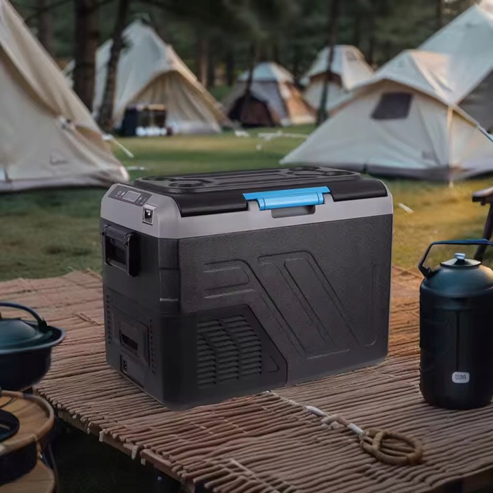 MOCNA LODÓWKA KOMPRESOROWA PRZENOŚNA TURYSTYCZNA SAMOCHODOWA 12V/230V 35L