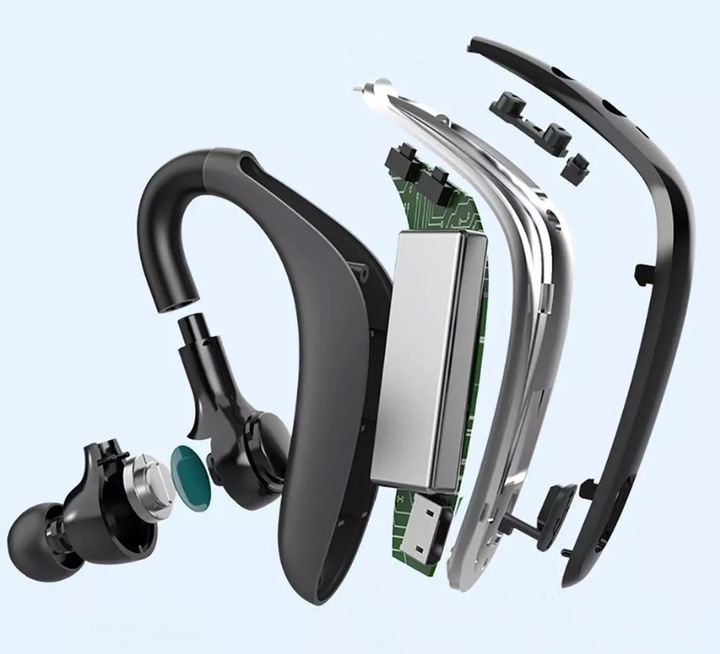 ZESTAW SŁUCHAWKOWY SŁUCHAWKA Bluetooth IPX4 2 TEL