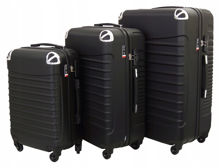 ZESTAW WALIZEK 3w1 WALIZKA PODRÓŻNA NA KÓŁKACH GRAVITT 2023