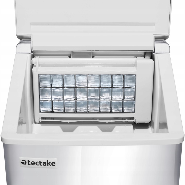 Kostkarka do lodu, przezroczyste kostki lodu