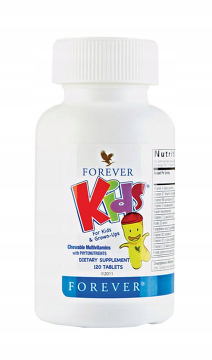 Forever Kids witaminy dla dzieci 120 tabletek