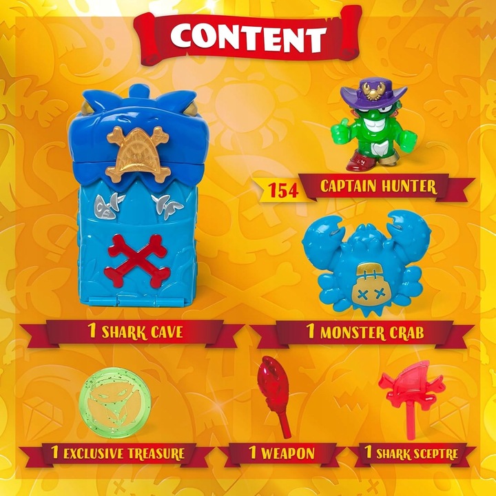 PIRATIX sekretna jaskinia Shark Cave seria Shark Treasure Jaskinia Rekinów