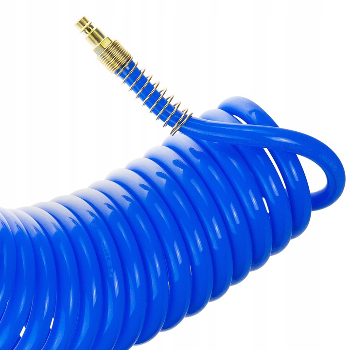 WĄŻ PRZEWÓD SPIRALNY PNEUMATYCZNY POLIURETANOWY 14x10 mm 15 m SP-PU STIX