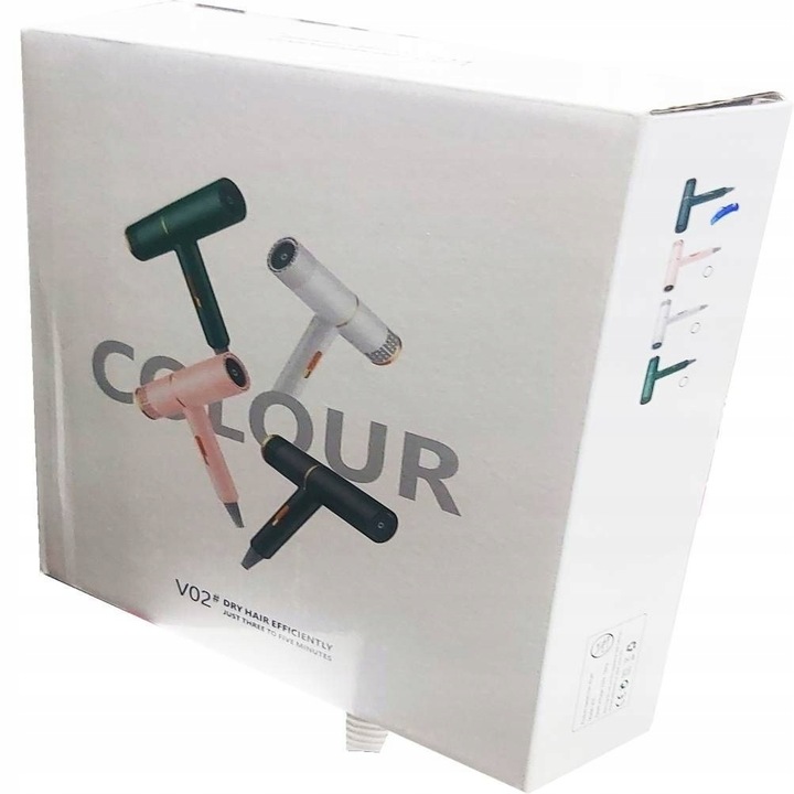 Suszarka do Włosów z Jonizacją i koncentratorem 800W trzy tryby nawiewu