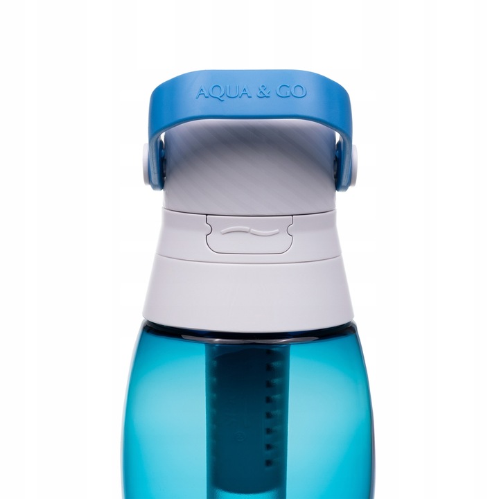 Butelka Filtrująca Na Wodę Bidon Aqualogis Aqua&Go Tritan - Granatowa 750ml