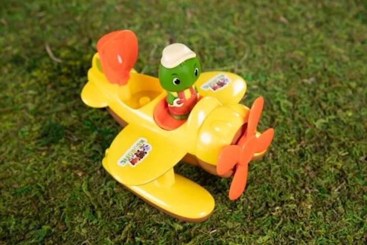 Hydroplan - Samolot na Kółkach z Figurką - Klorofil