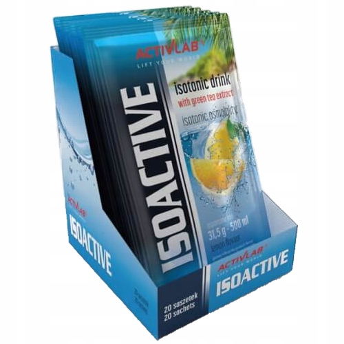 Activlab Isoactive napój izotoniczny 31,5gx20 Cytr