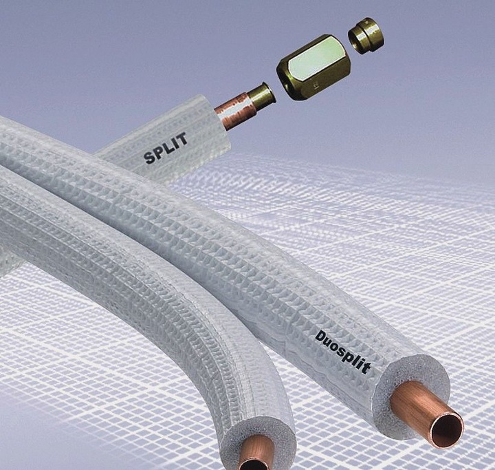 Rura miedziana izolowana 1/4 Armacell TubolitSplit