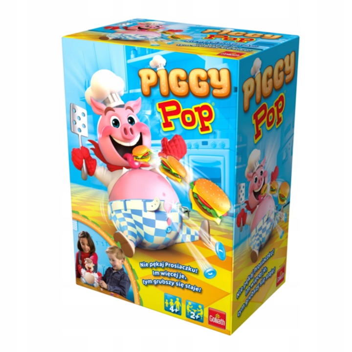 GRA ZRĘCZNOŚCIOWA PIGGY POP NIE PĘKAJ PROSIACZKU