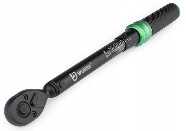 KLUCZ DYNAMOMETRYCZNY 1/4" Z BLOKADĄ 1-25NM CERTYFIKAT KALIBRACJI CR-V ETUI