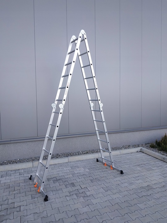 DRABINA PRZEGUBOWA 4x6 PROFESJONALNA 684 CM