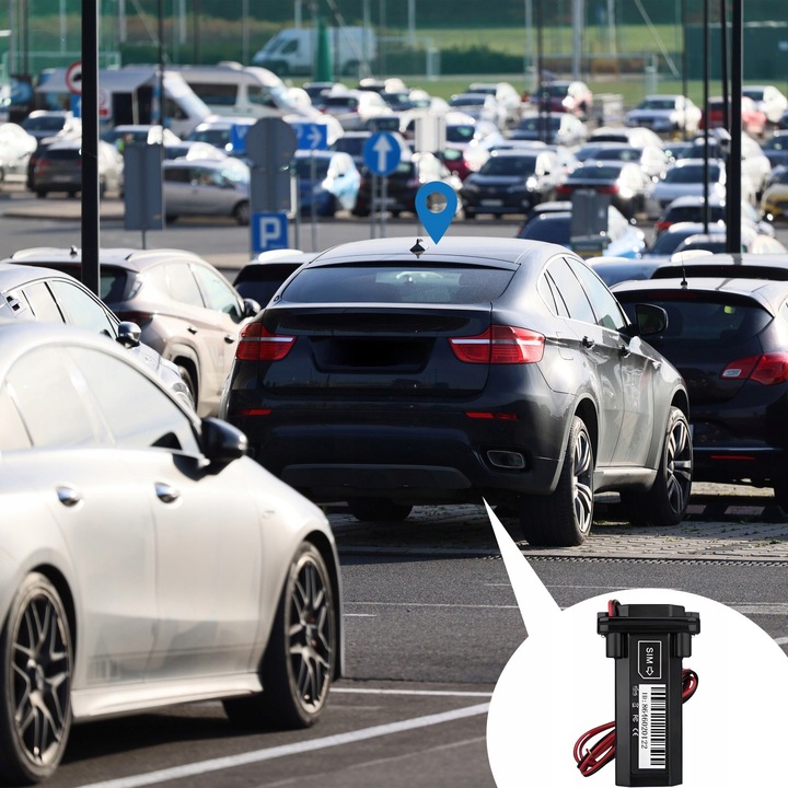 LOKALIZATOR GPS DO SAMOCHODU POJAZDU MOTOCYKLA MONITORING SIM TRACKER