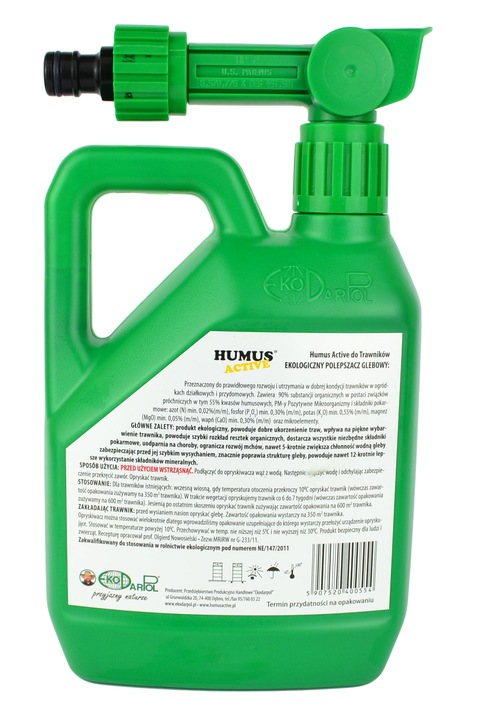Humus Active do Trawy Trawników Spray 1,2L EKO BIO