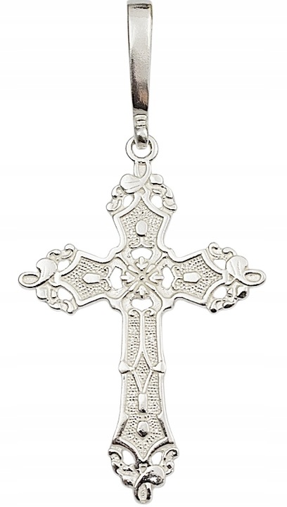 Srebrny Wisiorek Krzyżyk Duży pr 925