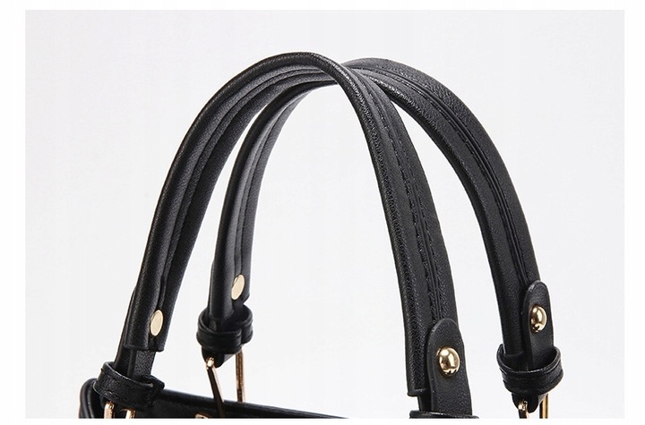 TOREBKA DAMSKA KUFEREK CZARNY BEŻ DO RĘKI NA RAMIĘ LISTONOSZKA WĄŻ