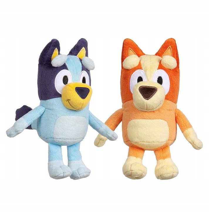 2-PAK PLUSZOWA PRZYTULANKA MIĘKKA ZABAWKA BLUEY DLA CHŁOPCÓW I DZIEWCZYNEK