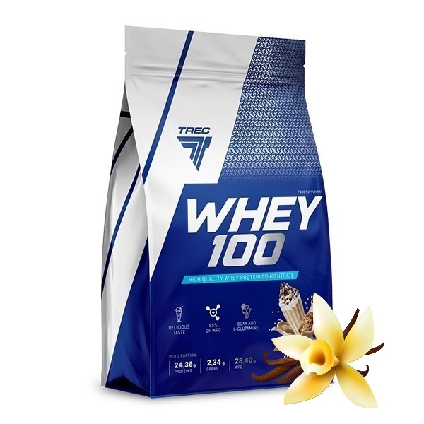 NOWE PYSZNE BIAŁKO WPC Trec Whey 100 700g SERWATKOWE PROTEINY NA MASĘ SIŁĘ