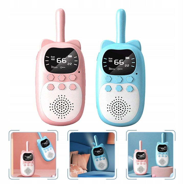 KRÓTKOFALÓWKA DLA DZIECI BEZPRZEWODOWA RODZIC-DZIECKO INTERAKTYWNA ZABAWKA