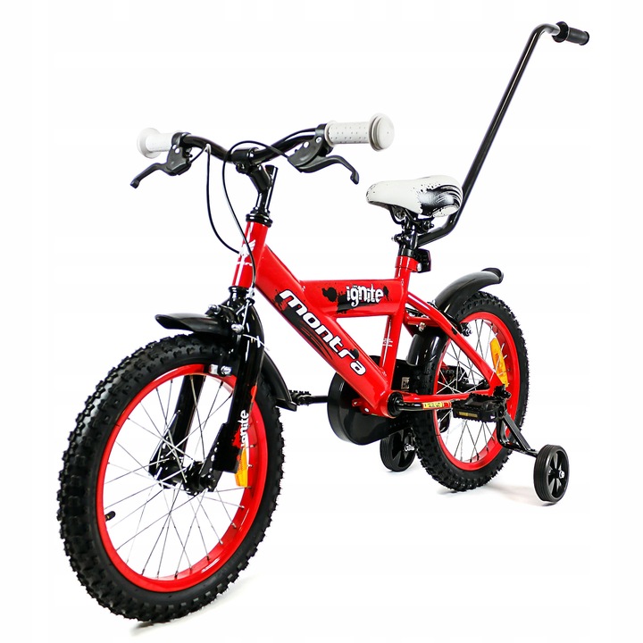 Rower dziecięcy SIrox Montra Ignite koło 16 " czerwony