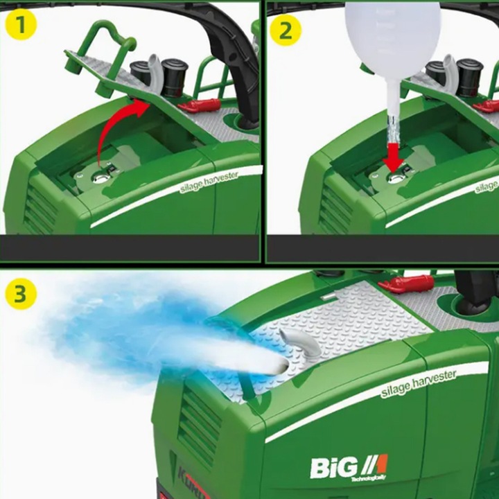 TRAKTOR ZDALNIE STEROWANY CIĄGNIK Z PRZYCZEPĄ RC na PILOTA 2W1