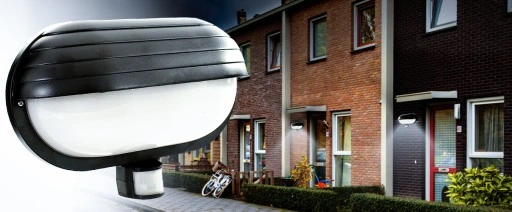 Lampa ścienna zewnętrzna + czujnik ruchu zmierzchu na Ganek Przed wejście