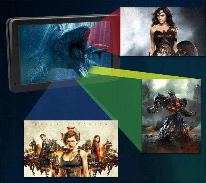 STACJA MULTIMEDIALNA SAMOCHODU RADIO CARPLAY ANDROID APPLE 7" 1080p PL Menu