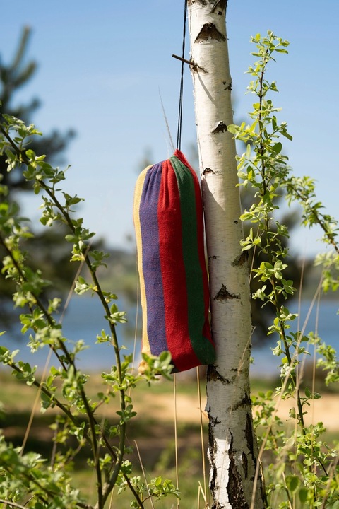 HAMAK OGRODOWY 2 OSOBOWY BRAZYLIJSKI XXL MOCNY HUŚTAWKA PAŁĄK DUŻY + TORBA