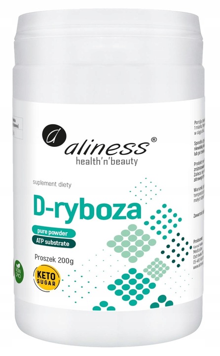 ALINESS D-Ryboza 200g ENERGIA KOMÓRKOWA KETO