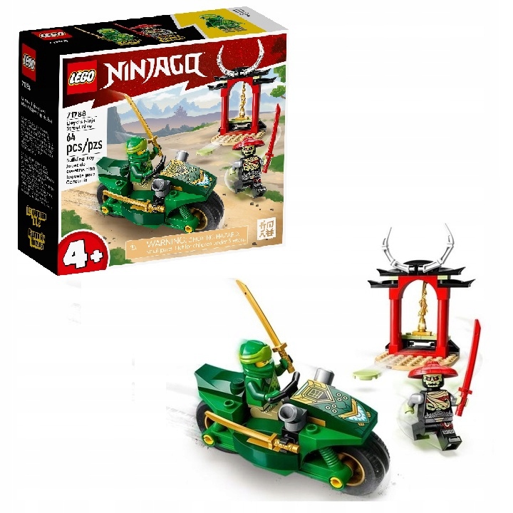 LEGO NINJAGO 4+ MOTOCYKL NINJA LLOYDA 71788