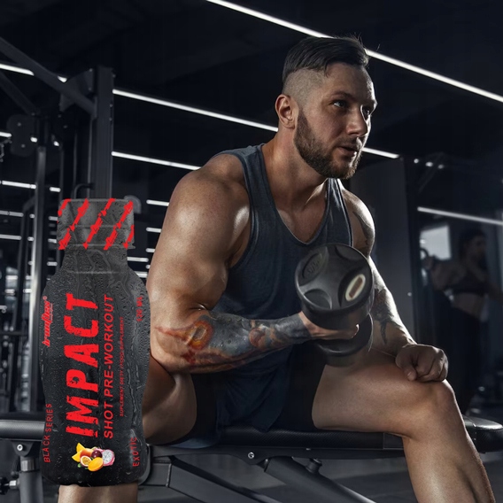 TREC BOOGIEMAN SHOT 100ml x12 PRZEDTRENINGÓWKA PUMP SIŁA POMPA IMPACT SHOT