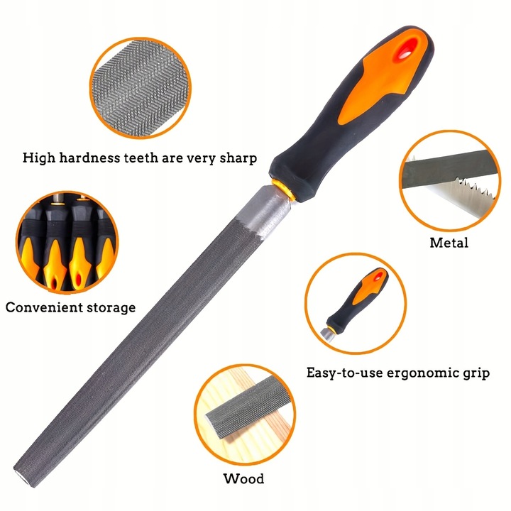 WYSOKIEJ JAKOŚCI METALOWY ZESTAW PLIKÓW Z 17-KAWAŁKÓW