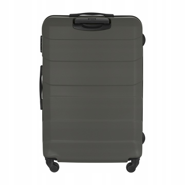 Duża Twarda WALIZKA Podróżna Bagaż REJESTROWANY Pojemna TORBA XXL 4 KÓŁKA