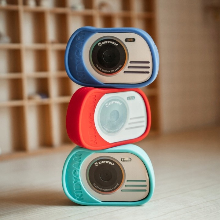 Kidywolf - Wodoodporny aparat Kidycam - Czerwony