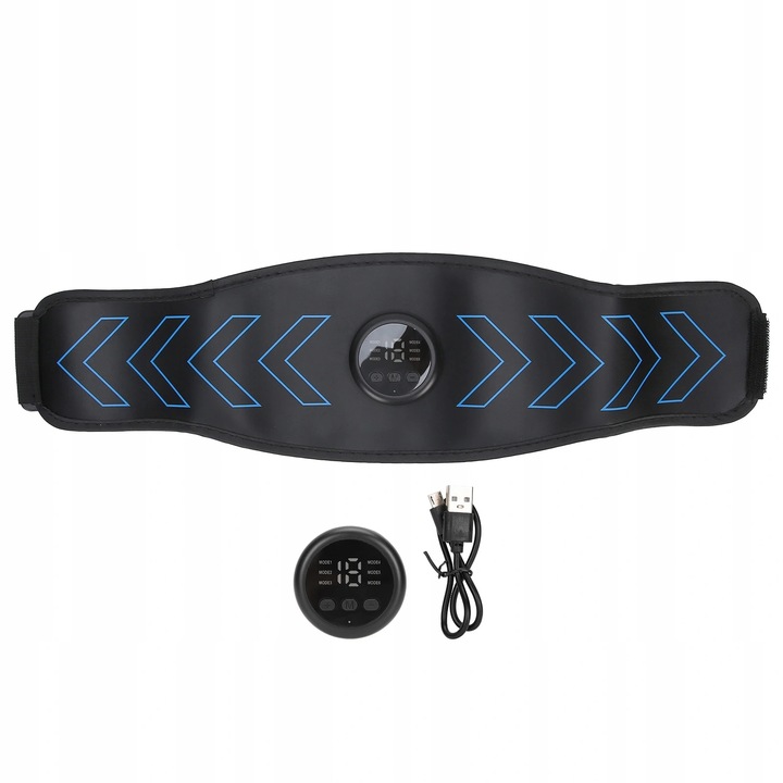 Pas EMS do utraty tkanki tłuszczowej, stymulator mięśni brzucha-masażer