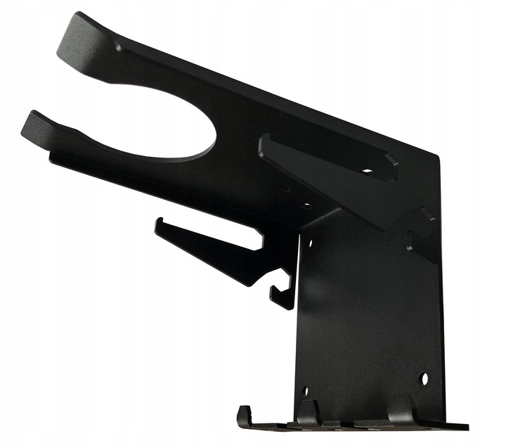 Wieszak uchwyt na kosę kosiarkę spalinową GRUBY MOCNY z haczykami otworami