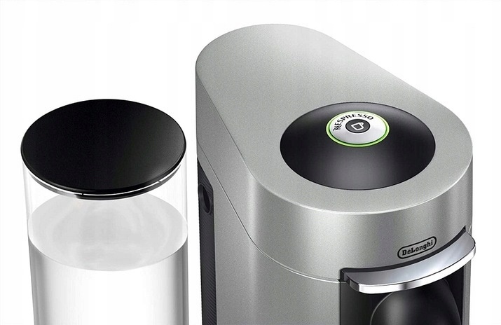 Ekspres kapsułki Nespresso Vertuo DeLonghi ENV155.S srebrny/szary (P)