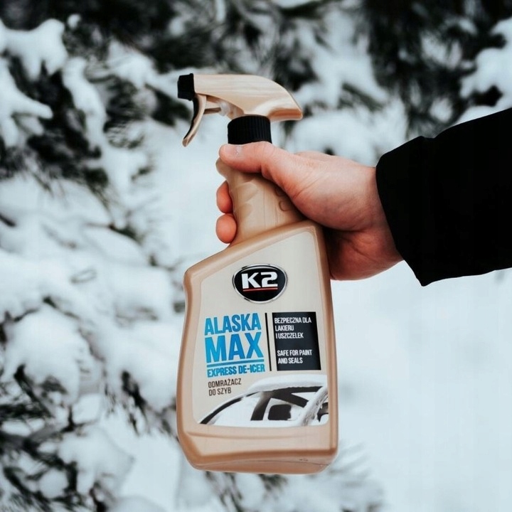 Zestaw K2 Alaska Max 700 ml Odmrażacz Do Szyb Murska 575 Vikan Szczotka
