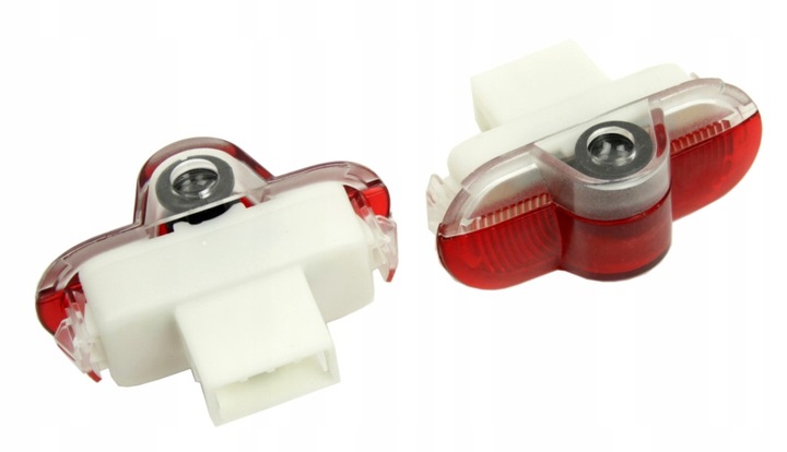 2x LED LOGO PROJEKTOR HD 3D DRZWI SKODA OCTAVIA I II