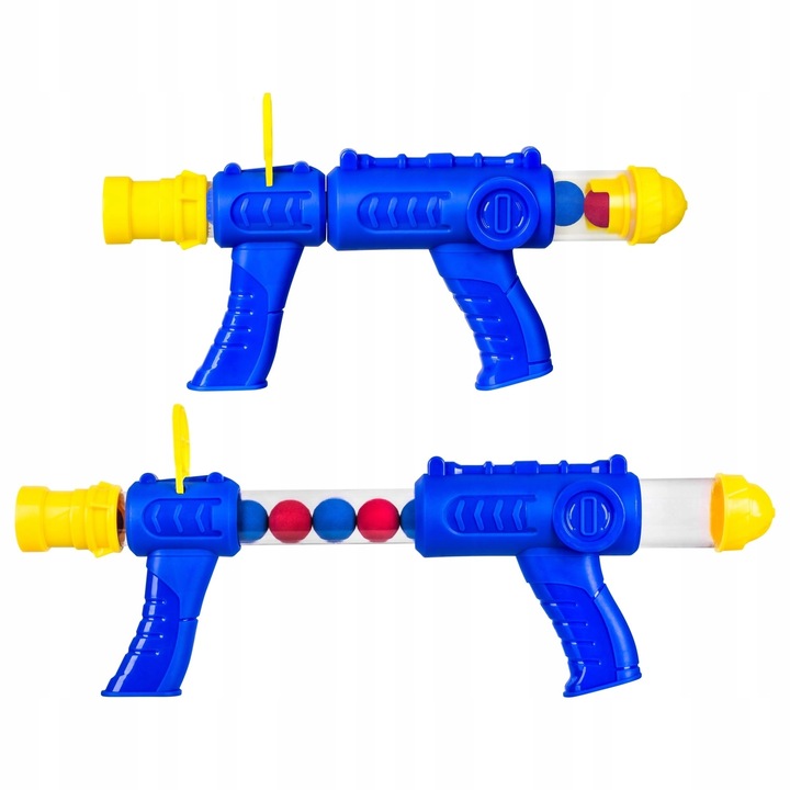 GŁODNA KACZKA STRZELANIE DO CELU DLA DZIECKA 2x PISTOLET 48 KULEK 2 KOLORY