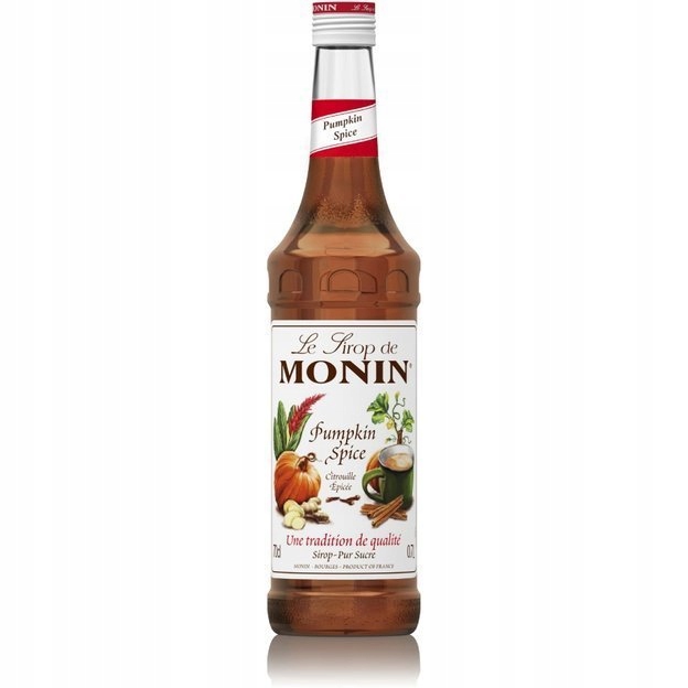 Syrop smakowy MONIN PUMPKIN SPICE-korzenno-dyniowy