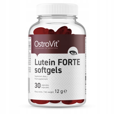LUTEINA FORTE OSTROVIT ZDROWA OCHRONA OCZU LUTEINA 40 mg ZEAKSANTYNA 30 TAB