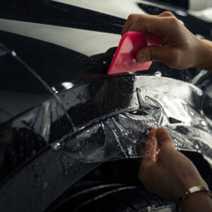 Folia Ochronna PPF Bezbarwna Samoprzylepna Gruba Na Stół Samochód Rower