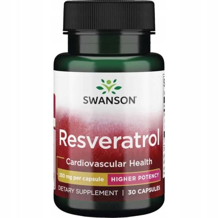 SWANSON RESWERATROL 250 mg 30 kaps