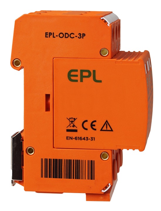 OGRANICZNIK OCHRONNIK PRZEPIĘĆ PRZEPIĘCIOWY FOTOWOLTAIKA 1000V DC 3P B+C