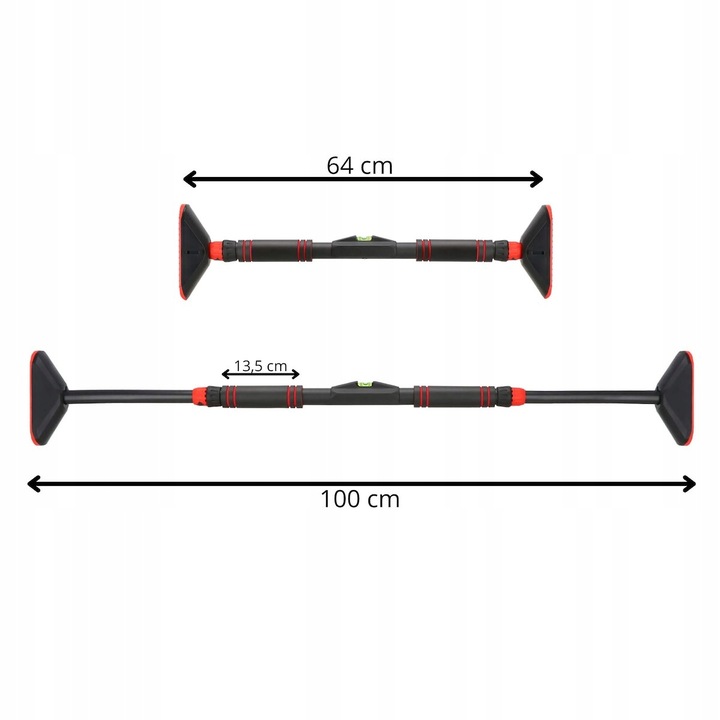 DRĄŻEK ROZPOROWY SOLIDNY DO PODCIĄGANIA ĆWICZEŃ 64-100 REGULOWANY 150 KG