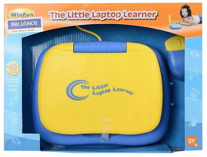 SMILY PLAY EDUKACYJNY LAPTOP DLA MALUCHA komputerek dla dzieci +3 lata