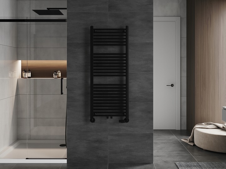 MEXEN MARS GRZEJNIK ŁAZIENKOWY 1200x500 CZARNY