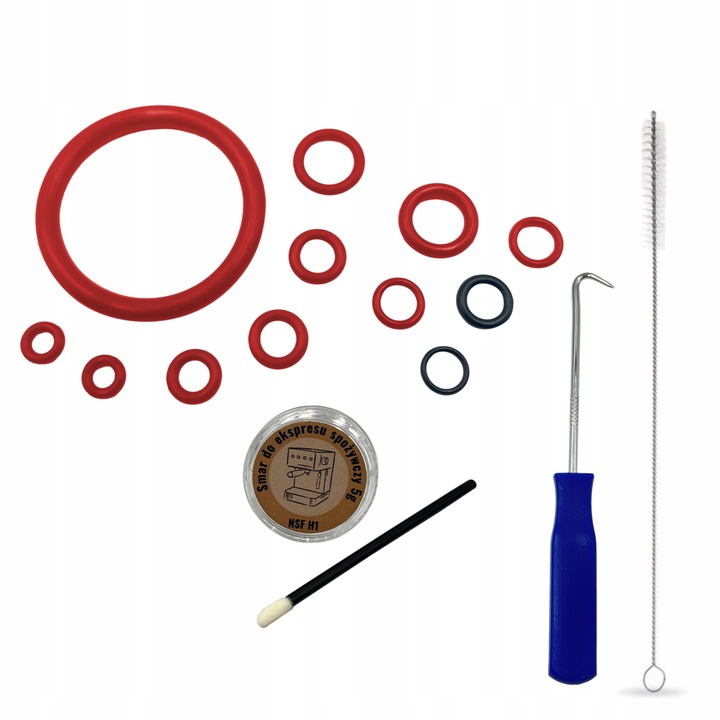 Komplet uszczelek do Saeco Philips LatteGo zestaw naprawczy + akcesoria